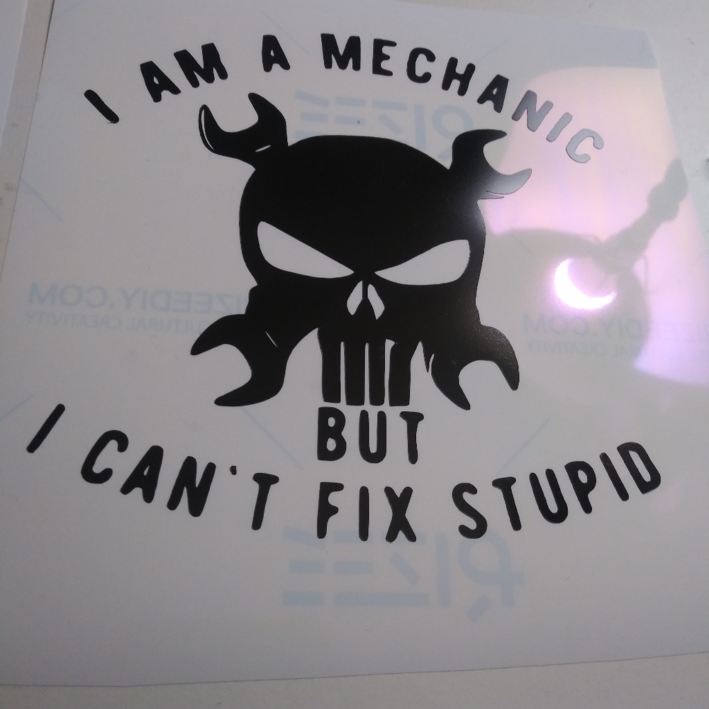 Mechanic decal